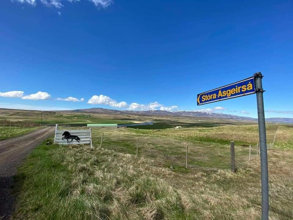 Stora-Asgeirsa Horse Farm Stay Vithigerthi Exteriör bild